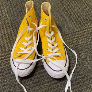Yellow converse